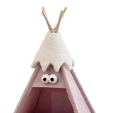 Maxbell Pet Teepee Washable with Thick Cushion Tipi Bed for Kitty Small Animal