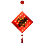 Maxbell LED Chinese New Year Decoration Lights LED Lantern for Indoor Holiday Office Fu Character