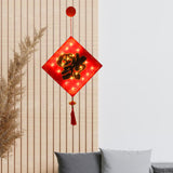 Maxbell LED Chinese New Year Decoration Lights LED Lantern for Indoor Holiday Office Fu Character