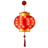 Maxbell LED Chinese New Year Decoration Lights LED Lantern for Indoor Holiday Office Lantern