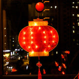 Maxbell LED Chinese New Year Decoration Lights LED Lantern for Indoor Holiday Office Lantern