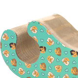 Maxbell Organ Cat Scratching Board with Playing Ball Durable for Kitty Grinding Claw