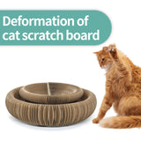 Maxbell Organ Cat Scratching Board with Playing Ball Durable for Kitty Grinding Claw