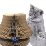 Maxbell Organ Cat Scratching Board with Playing Ball Durable for Kitty Grinding Claw