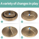 Maxbell Organ Cat Scratching Board with Playing Ball Durable for Kitty Grinding Claw