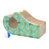 Maxbell Organ Cat Scratching Board with Playing Ball Durable for Kitty Grinding Claw