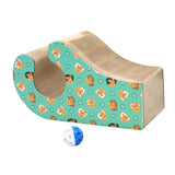 Maxbell Organ Cat Scratching Board with Playing Ball Durable for Kitty Grinding Claw