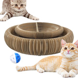 Maxbell Organ Cat Scratching Board with Playing Ball Durable for Kitty Grinding Claw