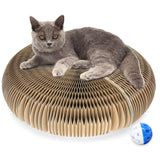 Maxbell Organ Cat Scratching Board with Playing Ball Durable for Kitty Grinding Claw
