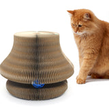 Maxbell Organ Cat Scratching Board with Playing Ball Durable for Kitty Grinding Claw