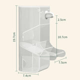 Maxbell Bird Feeder Viewing Hanging Food Container for Parrotlets Cockatiel Canaries