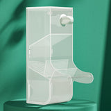 Maxbell Bird Feeder Viewing Hanging Food Container for Parrotlets Cockatiel Canaries