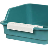 Maxbell Cat Litter Box Portable Anti Splashing Bedpan Cat Toilet Cat Toilet Sand Box green