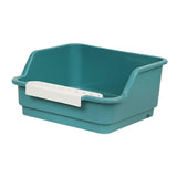 Maxbell Cat Litter Box Portable Anti Splashing Bedpan Cat Toilet Cat Toilet Sand Box green