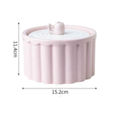 Maxbell Pets Drinking Fountain No Leaking Water Dispenser for Multiple Pets Dogs Kitten Pink