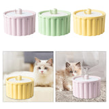 Maxbell Pets Drinking Fountain No Leaking Water Dispenser for Multiple Pets Dogs Kitten Pink