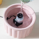 Maxbell Pets Drinking Fountain No Leaking Water Dispenser for Multiple Pets Dogs Kitten Pink