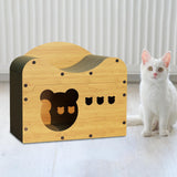 Maxbell Cat Scratcher House Durable Cat Scratching Board for Small Medium Cat Kitten