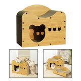 Maxbell Cat Scratcher House Durable Cat Scratching Board for Small Medium Cat Kitten