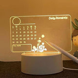 Maxbell Mini Table Light Gifts for Birthdays NightStand Bars DIY Message Board Light
