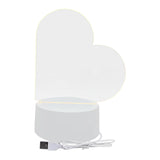 Maxbell Valentine Night Light with Message Board Modern for Office Valentine Bedroom