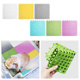 Maxbell Rabbit Feet Pad Leak Water Design Durable Cages Liners Small Animal Cage Mat white