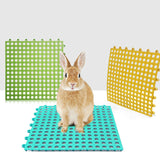 Maxbell Rabbit Feet Pad Leak Water Design Durable Cages Liners Small Animal Cage Mat white