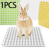 Maxbell Rabbit Feet Pad Leak Water Design Durable Cages Liners Small Animal Cage Mat white
