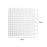 Maxbell Rabbit Feet Pad Leak Water Design Durable Cages Liners Small Animal Cage Mat white