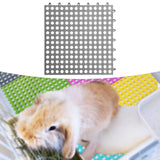 Maxbell Rabbit Feet Pad Leak Water Design Durable Cages Liners Small Animal Cage Mat gray