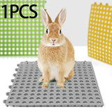 Maxbell Rabbit Feet Pad Leak Water Design Durable Cages Liners Small Animal Cage Mat gray