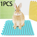 Maxbell Rabbit Feet Pad Leak Water Design Durable Cages Liners Small Animal Cage Mat blue