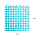 Maxbell Rabbit Feet Pad Leak Water Design Durable Cages Liners Small Animal Cage Mat blue