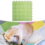 Maxbell Rabbit Feet Pad Leak Water Design Durable Cages Liners Small Animal Cage Mat green
