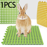 Maxbell Rabbit Feet Pad Leak Water Design Durable Cages Liners Small Animal Cage Mat green