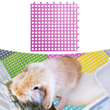 Maxbell Rabbit Feet Pad Leak Water Design Durable Cages Liners Small Animal Cage Mat violet