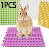 Maxbell Rabbit Feet Pad Leak Water Design Durable Cages Liners Small Animal Cage Mat violet