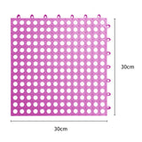 Maxbell Rabbit Feet Pad Leak Water Design Durable Cages Liners Small Animal Cage Mat violet