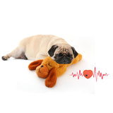 Maxbell Heartbeat Dog Toy Durable Plush Toy for Cats Small Medium Large Dogs Puppy