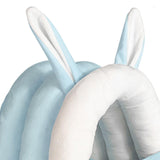 Maxbell Rabbit Bed House Cozy Nest Guinea Pig Cave Beds for Bunny Hamster Chinchilla blue