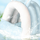 Maxbell Rabbit Bed House Cozy Nest Guinea Pig Cave Beds for Bunny Hamster Chinchilla blue