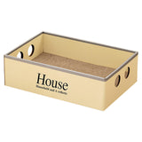 Maxbell Cardboard Cat Scratcher Box Scratching Board for Small Medium Cat Kitten House