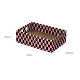 Maxbell Cardboard Cat Scratcher Box Scratching Board for Small Medium Cat Kitten Orange Red