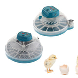 Maxbell Chicken Egg Incubator Durable with Automatic Egg Turner for Duck Goose Birds 15 eggs