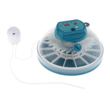 Maxbell Chicken Egg Incubator Durable with Automatic Egg Turner for Duck Goose Birds 15 eggs