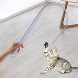 Maxbell Teaser Toy Portable Exercise Toy Exercise Play Interactive Cat Toy for Kitty style A