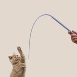 Maxbell Teaser Toy Portable Exercise Toy Exercise Play Interactive Cat Toy for Kitty style A