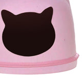 Maxbell Pet Cat Cushion Bed Removable Portable Cave Bed Cat Beds for Indoor Cats Pink