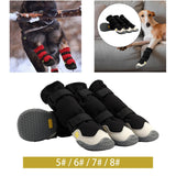 Maxbell 4x Waterproof Dog Shoes Breathable Dog Boots for Hot Pavement Walking 5.5cm