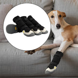 Maxbell 4x Waterproof Dog Shoes Breathable Dog Boots for Hot Pavement Walking 5.5cm